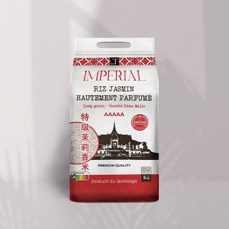 Riz Impérial hautement parfumé jasmin 5kg