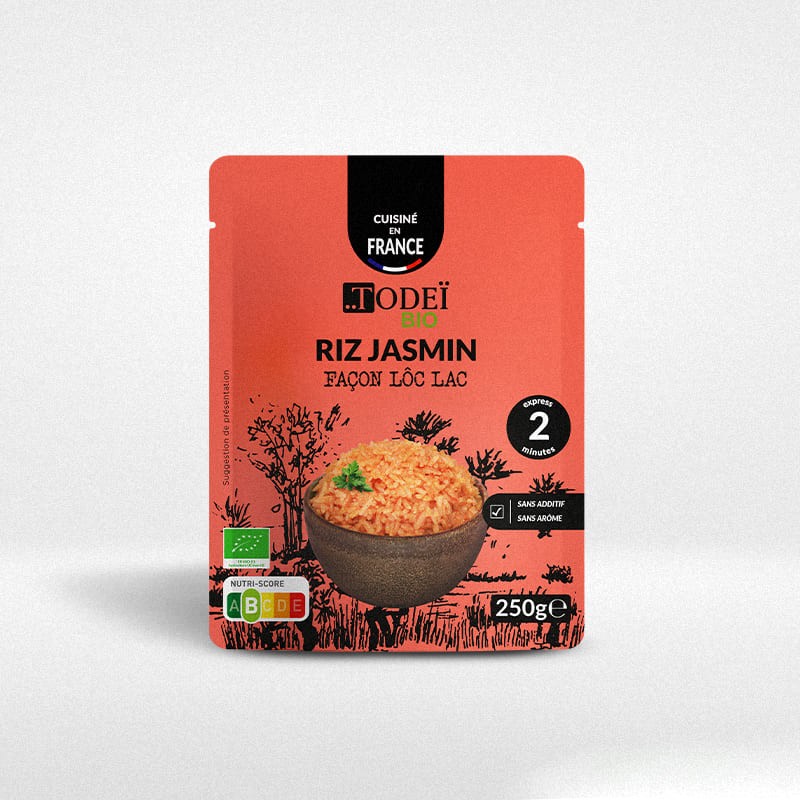 Riz Jasmin BIO express 2 min 250g - Façon Loc Lac