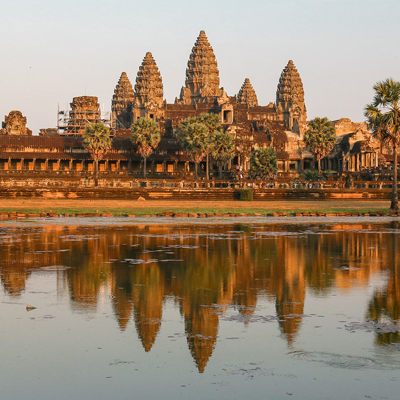 temple cambodgien célébration