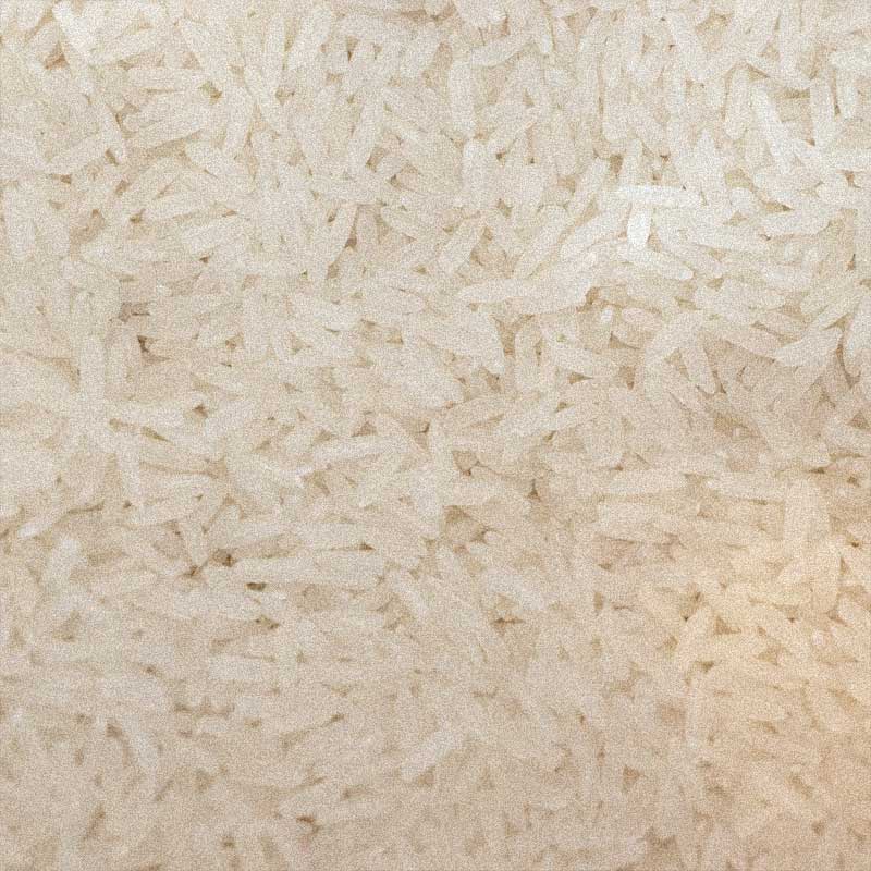 riz blanc parfumé jasmin en vrac vu du haut