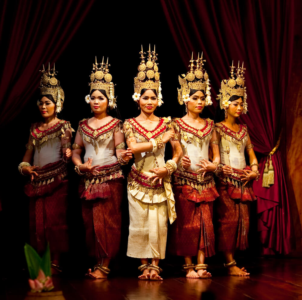 temple cambodgien célébration